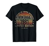 40 Year Old Gifts Vintage 1981 Limited Edition 40th Birthday T-S