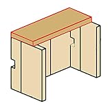 Feuerleitblende Vermiculite passend für Kaminofen Zirkon Prisma Eurotherm Ersatzteile Brennraum Feuerraum Flammenblenkp