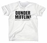 Dunder Mifflin Inc Funshirt T-Shirt Fun, Weiss, L