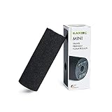 BLACKROLL® MINI Faszienrolle (15 x 5 cm), kleine Fitness-Rolle für die Selbstmassage, handliche Massagerolle für unterwegs, im Büro oder Fitnessstudio, mittlere Härte, Made in Germany, Schw