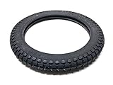 Streetparts24 Enduro Reifen 3,00 x 16 Zoll für Simson Zündapp Kreidler Hercules Puch Honda Mofa Moped Mokick