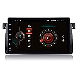 NVGOTEV 9 Zoll Android 10 Autoradio für BMW E46 M3 Rover 75 MG ZT Sedan Unterstützung GPS Navi Radio Audio Video Bluetooth AM PM WiFi SWC DSP DAB+,2+32G