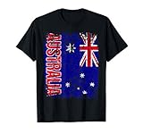 AUSTRALIEN Flagge | Damen Herren Kinder AUSTRALIEN T-S