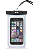 JOTO Uni Wasserdicht Handyhülle,IPX8 Unterwasser Tasche für Handy bis 6.9' iPhone 12/11/Xs Pro Max/XR/X/8/7/6S/Plus/Galaxy S20Ultra/10//9/8 /Note 10/10+/9/8/Pixel4/3/2/XL/Huawei -Spark