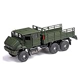 Auto-Spielzeug-Kit Aus Metalldruckguss 1: 36 Scale High Imitation Alloy Modellauto Für Military Truck Pull Back Sound Und Light Metal Car Wunderbares Geschenk