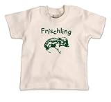 Eidos Baby T-Shirt Frischling - beige 3-6 M