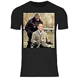 wowshirt Herren T-Shirt Politik Humor Putin Trump Fotocollage Wahlen Russland, Größe:M, Farbe:13 Black