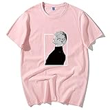 Sommer Unisex 2D Schwarz T-Shirt, Casual Tokyo Ghoul Anime T-Shirt Cosplay