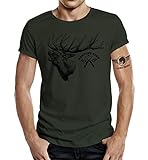 Jäger T-Shirt: Hunting Club Hirsch O