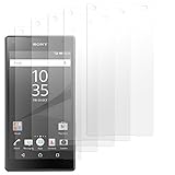 moodie Displayschutzfolie für Sony Xperia Z5 Compact [5 Stück] Premium Folien Kristallklar mit Anleitung für Sony Xperia Z5 Comp