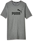 PUMA Herren T-shirt, Mittelgrau-meliert, 3XL