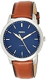 FOSSIL Herrenuhr The Minimalist, 44mm Gehäusegröße, Quarzwerk