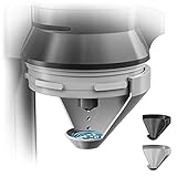 LICHTENWERK® Premium Dripstop - Tropfenfänger kompatibel mit SodaStream Crystal - Der clevere Helfer für mehr Sauberkeit - Stoppt lästiges Tropfen nach dem Sprudeln (Grau, Crystal)