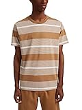 ESPRIT Herren 041EE2K311 T-Shirt, 232/CAMEL 3, L