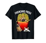 Lustige Pommes Frites Französische Bulldogge Liebhaber Männer Frauen Kinder T-S
