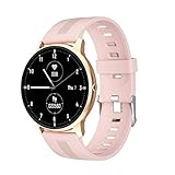 PKLG Herren und Damen Smartwatch LW11 IP68 Wasserdicht Pulsmesser Benutzerdefinierte Zifferblatt Mehrere Sportmodus Smart Watch für Android iOS (C)