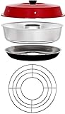 Sun and Ice Omnia Spar-Set Backofen Premium Edition Plus Aufbackgitter, Minofen, Camping