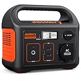 Jackery Tragbare Powerstation Explorer 240 - Mobiler Stromspeicher & Solar Generator mit 230V Steckdose + USB für Reise, Camping, Garten und als Notstromaggregat - 240 Wh Lithium-Ionen-B