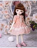 MCC Studio Original Design 10inch 1/6 BJD Doll，with Full Set Clothes Shoes Wig Makeup,Best Gift Anime Toys for Girls（Chloe.B）