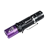 BrightBulb Licht UV301 365nm & 395nm Violett UV LED Taschenlampe Fluoreszenz Sterilisationserkennung Stift-365NM