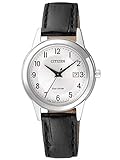 Citizen Damen Analog Quarz Uhr mit Leder Armband FE1081-08