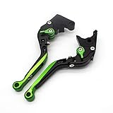 LIBEI motorradhebel kurz Fit for Yamaha FZS 1000 Fazer FZS1000 2001-2005 2004 2003 2002 CNC-Motorrad-Folding Ausziehbare Bremskupplungshebel Kupplungshebel (Color : Color 8)
