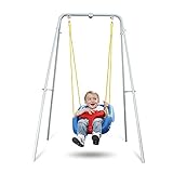 Türhopser Baby, Kleinkind Swing, Außenhafen im Freien Set mit Stand- und Sicherheitsschwingsitz, Babyschaukeln für Säuglinge, Swing-Sets für Hinterhof, Swingset für Kinder, Kleinkinder Säuglinge und B