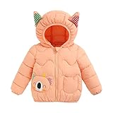 Styledress Baby Winter Jacke mit Kapuze Schneeanzug Mantel Ultraleicht Warme Kinder Outfits für Jungen Mädchen Kinder Geschenk Kleidung 4-9 J