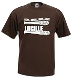 The Walking Dead T-Shirt Eeny Meeny Miny Moe Negan Lucille Shirt braun S