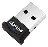 iAmotus Bluetooth Adapter, Wireless USB Adapter 4.0 + EDR Plug and Play Dongle Stick Geringem Energieverbrauch Bluetooth Empfänger für Windows 10/8.1/8/7 / Vista/XP Tastatur, Maus, Druck