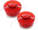 fenglei okuya Vergaser 2 Mähkopf Fadenspule für Florabest LIDL FBS 43 B2 B1 FBK 4 A1 4-in-1 M10 x 1,25 Freischneider Schneidkopf Rasentrimmer Kopf Motor E