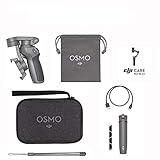 DJI Osmo Mobile 3 Prime Combo - Handgeführter Smartphone-Gimbal mit Stabilisierung auf 3 Achsen für Vlogging, Youtuber, Live-Video und Handystabilisierung fü