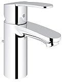 GROHE Eurostyle Cosmopolitan Badarmaturen-Einhand-Waschtischbatterie (DN 15, S-Size, Einlochmontage) chrom, 33552002