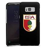 DeinDesign Premium Case kompatibel mit Samsung Galaxy S8 Smartphone Handyhülle Hülle matt FC Augsburg Wappen FC