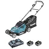 Makita DLM432PT2 Akku-Rasenmäher 2x18 V / 5,0 Ah, 2 Akkus + Doppelladeg