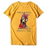 Women's Fashion Graphic T Shirt Loose Casual Tees Tops Ladies Turkey Print Short Sleeve Blouse Shirts T