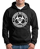 TShirt-People Mutant Zombie Biohazard Kapuzenpullover Herren XXXL Schw