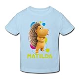 Spreadshirt Der Kleine Drache Kokosnuss Matilda Sauer Kinder Bio-T-Shirt, 110-116, Hellb