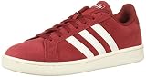 adidas Herren Grand Court Turnschuh, Active Maroon/Cloud Weiß/Schwarz, 40 EU