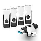 KOOTION USB Sticks 32GB 5er Pack Speicherstick USB 3.0 5 Stück USB Flash Laufwerk 32G Set Memory Stick 5 Stk USB Flash Drives USB3 Thumb Drive Bunt Drehbar Design Datenspeicher Stick Metall,Mehrfarbig