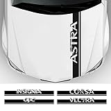 Auto Motor Motorhaube Trim Aufkleber Motorhaube Abdeckung Aufkleber Zubehör, Für Opel OPC Astra JHGK Insignia Corsa DBE Mokka Vectra B