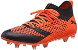 Puma Herren Future 2.3 Netfit FG/AG Fußballschuhe, Schwarz Black-Shocking Orange 02, 47 EU