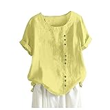 Patchwork Oberteil Damen Lila T-Shirt Gelbe Bluse Damen Langarm Poloshirt Damen Tunika Bluse Vausschnitt Tshirt Damen Tshirt Tops Damen Teenager T Shirt Marineblau Damen Oberteile S