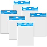Super Sticky Staffelei, 63,5 x 76,2 cm, 30 Blatt/Block, 6 Blöcke, groß, weiß, Premium Flipchart-Pap