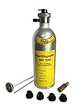 Wiederbefüllbare Druckluft Spraydose / Sprühdose 500 ml mit Sprühköpfen und Fü