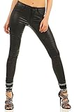 ONLY Female Skinny Fit Jeans Onlnew royal Coated Biker S30Black