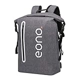 Amazon Brand – Eono Wasserdichter Rucksack für Schule Uni Reisen Freizeit Job mit Laptopfach Nachtreflexion,15,6 Zoll Laptop Rucksack