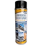 DIP-Tools Elastisches Universal Dichtspray - Starkes Sealant Spray Perfekt Geeignet zum Dachrinne Abdichten, als Dichtspray für Boote und Universal Abdichtung für Wohnwagen (1x500ml, schwarz)