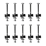 Ukuding Bodenanker Für Trampoline, 10PCS Trampolinschrauben Sprungstabilisierungswerkzeug Aus Verzinktem Stahl Distanzhalter Klassik Trampolin Netzp