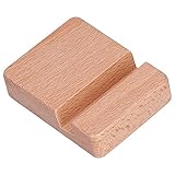 Gedourain Holz-Telefonständer, universeller einfacher Multifunktions-Smartphone-Ständer zum Aufladen Ihres Telefons(Quartett-Handyhalter mit einem Steckplatz)